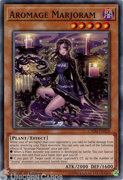 CHIM-EN018 Aromage Marjoram Common 1st Edition Mint Yu-Gi-Oh! Card