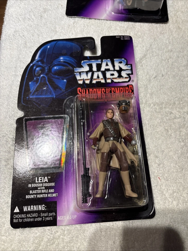 Star Wars Action Figure Lot of (5) Hasbro Shadows Of The Empire New Sealed - Image 3 of 4