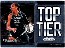 2025 Panini Prizm WNBA #2 A'ja Wilson Top Tier