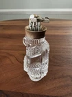 Vintage Waterford Crystal & Golf Bag with Clubs Paperweight Ireland MINT