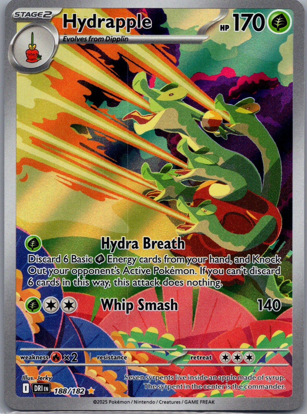 Hydrapple 188/182 Destined Rivals Ultra Rare NM Pokemon TCG
