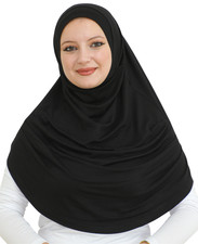 Prien Ready to Wear Hijab for Women Muslim Instant Turban Soft Jersey Scarf