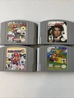 Lot of 4 Nintendo64 Game Cartridges Mario Kart, Mario Party 3 Reproduction Fake