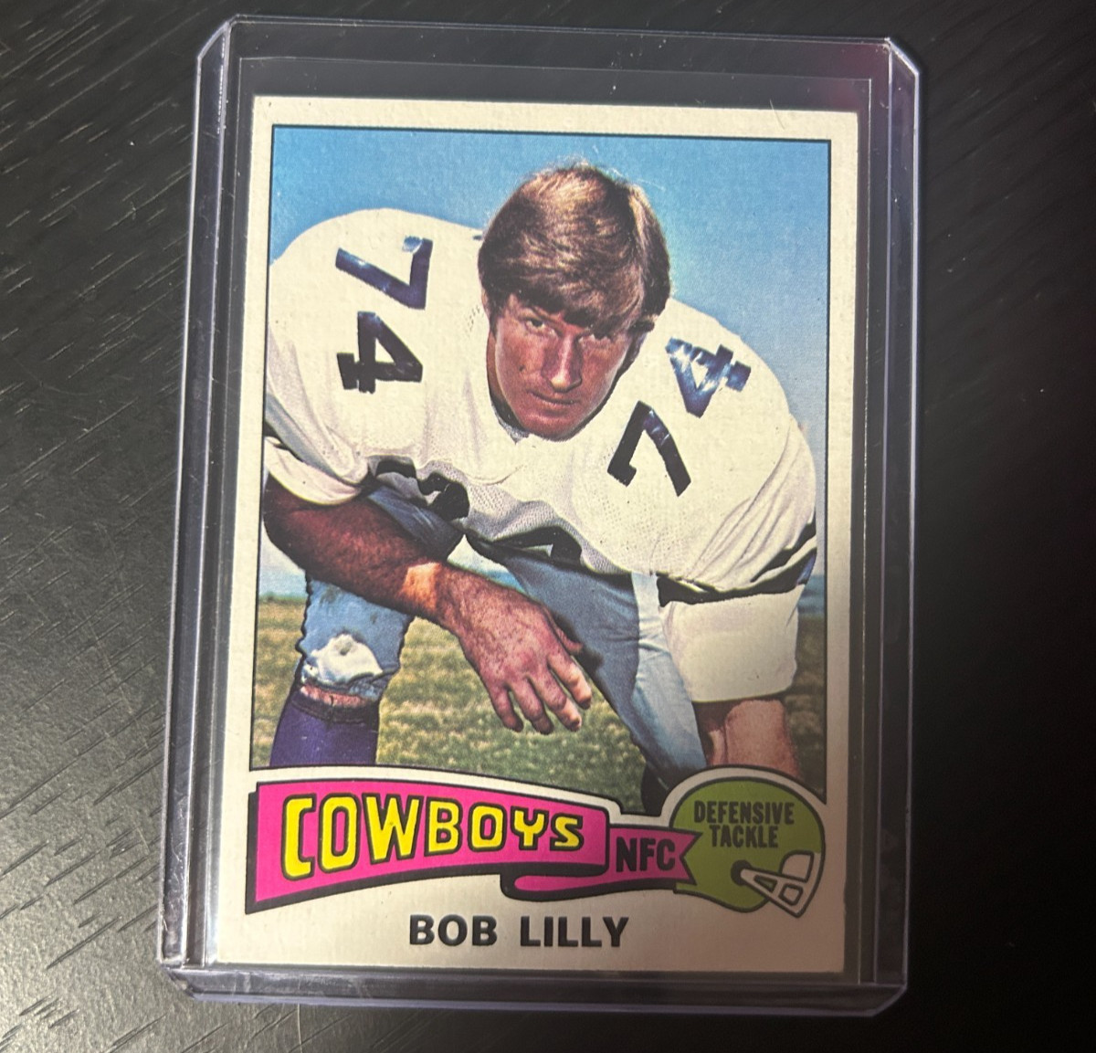 1975 Topps - Bob Lilly #175 Dallas Cowboys