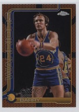 2025-26 Topps Chrome Basketball Refractor Rick Barry #249 HOF 1r9o