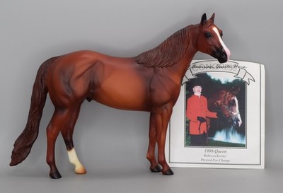 Peter Stone Ideal Stock Horse  Pressed for Change  Sorrel Stallion Variation ISH