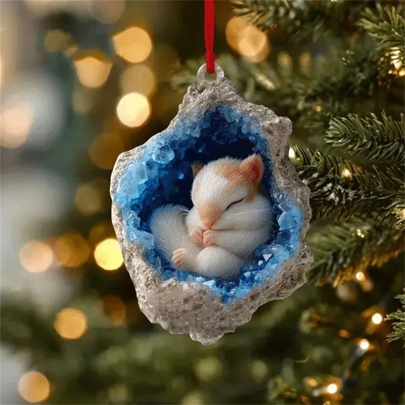 Countdown Sleeping Tree Hollow Animals Advent Calendar 24 Days 2D Blind Boxes