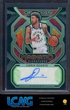 2022-23 Panini Obsidian #MS-CDI Chris Duarte Magmatic Signatures Green #/25 D3B