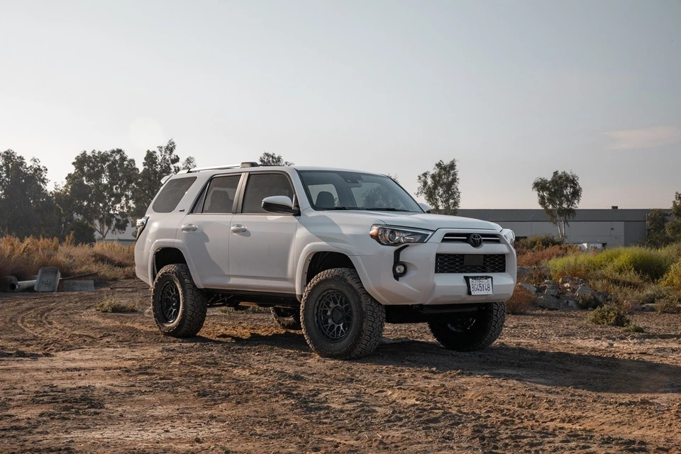 Llanta KMC KM722 Technic 17x8,5 6x135 negra satinada 17" 18 mm para Ford Lincoln Foto 4 de 4