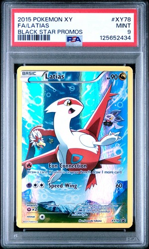 Latias xy78 promo PSA 9