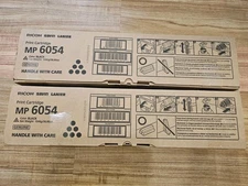 Lot of 2 Genuine Ricoh Savin Lanier MP 6054 Black Toner Print Cartridge EDP 8421