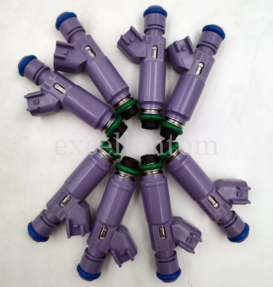 Juego de 8 inyectores de combustible Mustang GT 1996-2004 4,6 genuinos Ford Racing 24 lb libras Foto 2 de 4