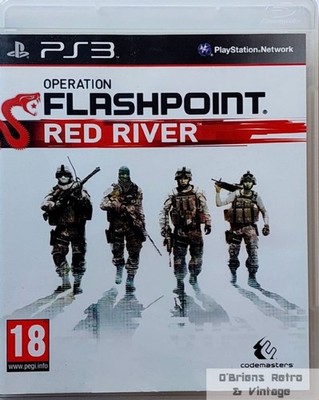 Operation Flashpoint: Red River (PlayStation 3, 2011, Codemasters)   Complete