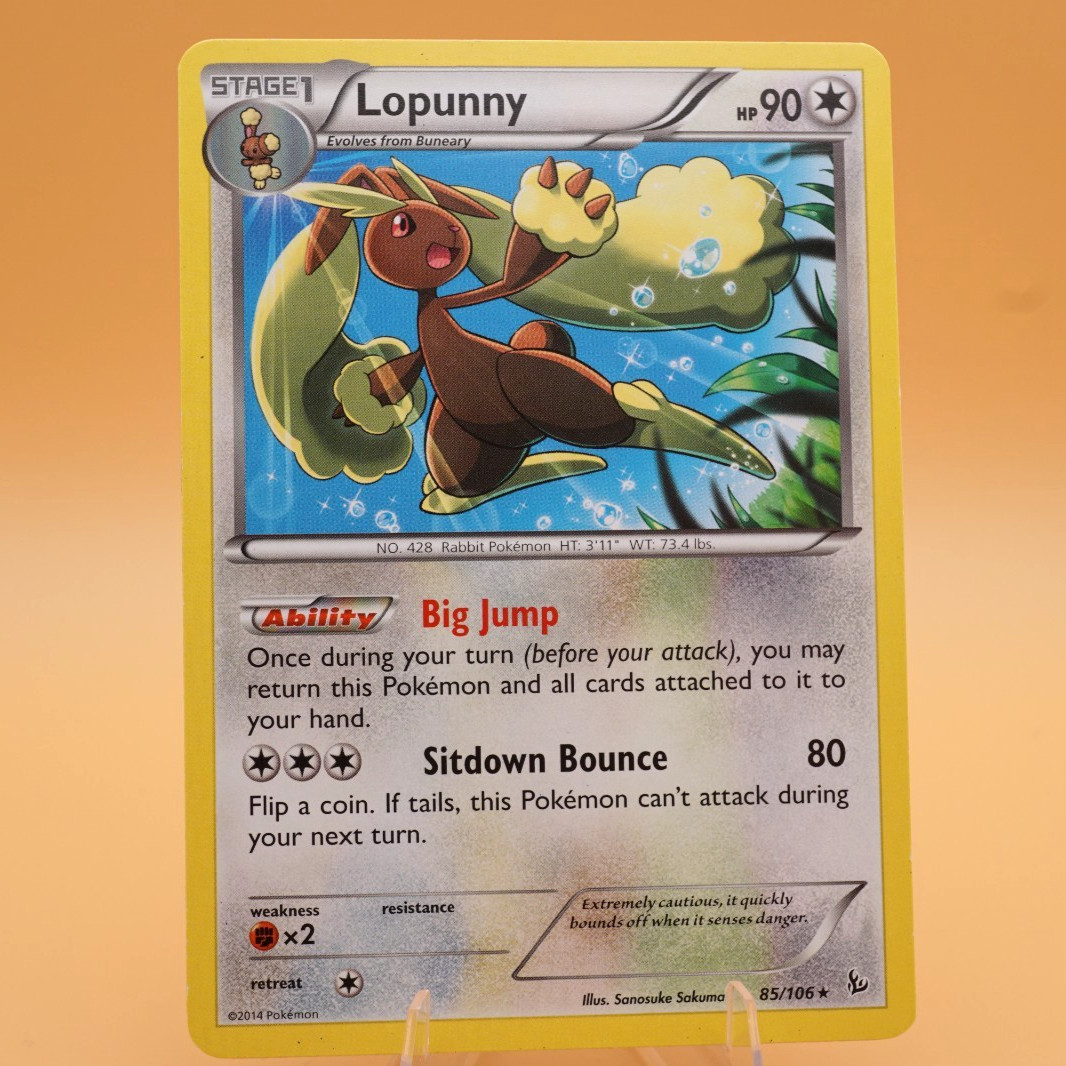 Lopunny | #85/106 | Rare | Regular | Flashfire | Pokémon | See Store Sales