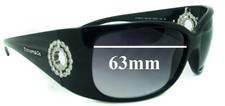 SFx Replacement Sunglass Lenses fits Tiffany  Co TF 4004-B - 63mm Wide