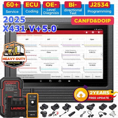 2026 LAUNCH X431 PRO3S+ V5.0 PRO Bidirectional Car Diagnostic Scanner Key Coding