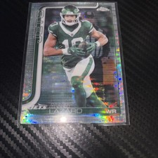 2025 Topps Chrome Football Allen Lazard Pulsar Refractor #236 - Jets