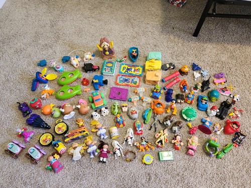 Lot of 80's 90's Happy Meal Toys McDonald’s, Burger King, Arby's Fast ...