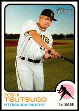 2022 Yoshi Tsutsugo Topps Heritage Baseball #41 Pittsburgh Pirates