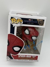 Tom Holland Signed Spider Man Funko Pop 923 No Way Home Video Proof Bad Bunny
