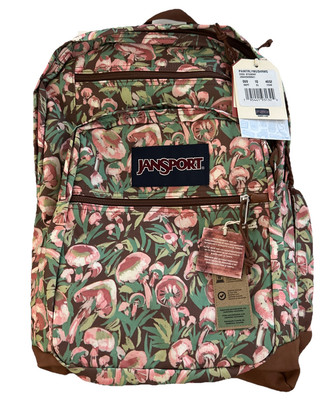JanSport XL Cool Student Bookbag Backpack Paint Mushroom Laptop School Book  Bag | eBay