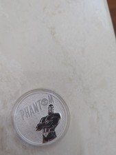  The Phantom 1 oz .9999 Fine Silver Coin.  2022 Mint. The Ghost Who Walks.  95.00 per troy oz