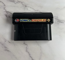 Sonic & Knuckles (Sega Genesis, 1994) Authentic Cartridge Only & Tested 