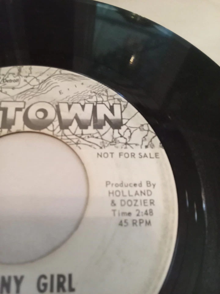 The Supremes Motown 1066, 7" 45 Audition Copy Ask Any Girl & Baby Love Rare! Foto 3 de 4