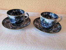 2x Kaffee /Teetasse. Sehr Alt. Schweden. 