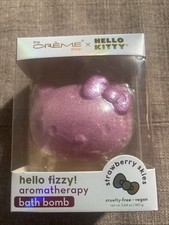 The Cr me Shop Hello Kitty , Aromatherapy Bath Bomb, Strawberry Skies, 1 Ct NEW