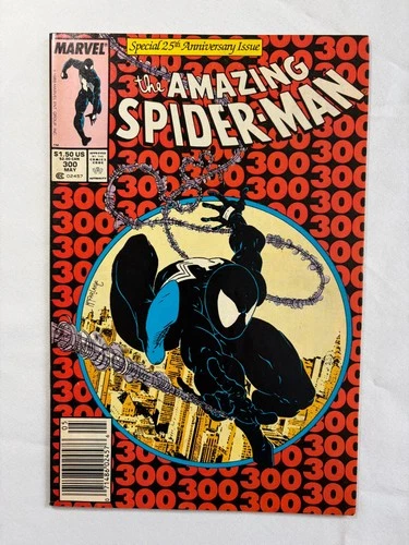 Amazing Spider-Man #300 1st Venom App Marvel 1988 Key ~FN (Raw)