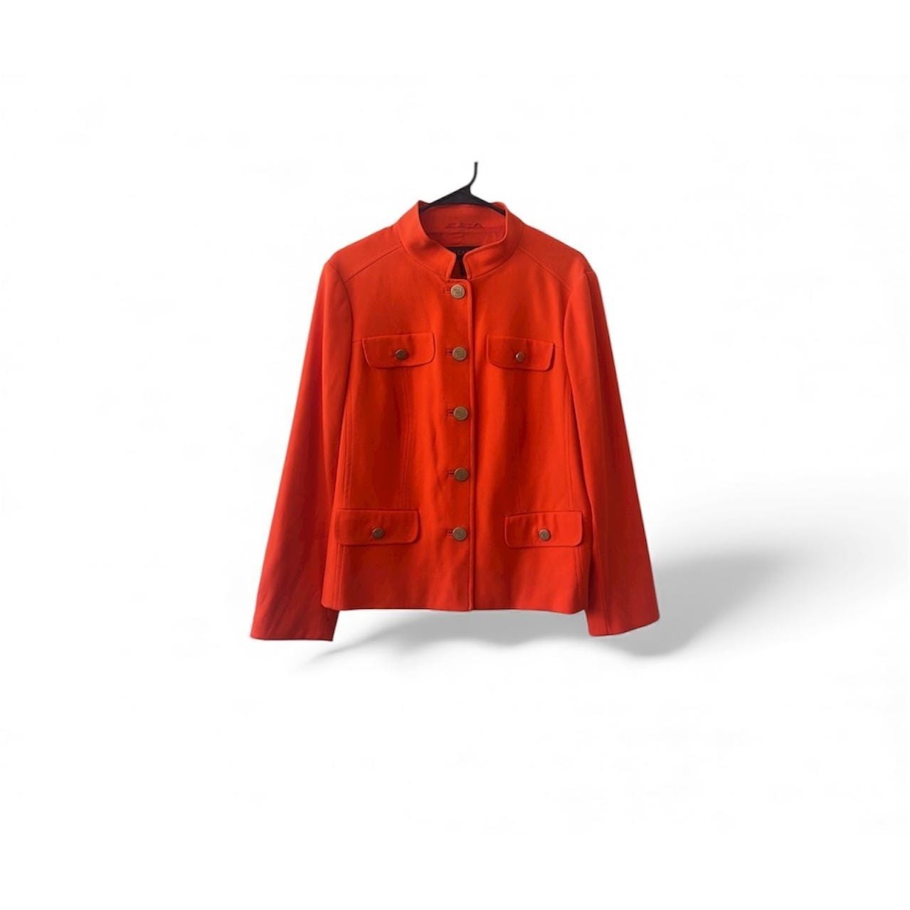 Escada Vintage Button Down 90s Blazer Size M - image 1