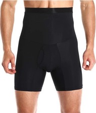 Men's Tummy Control Shorts High Waist Trainer Underwear Body Shaper Boxer Briefs