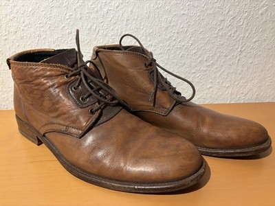 LEDERSCHUH HALBSCHUH STIEFEL HERREN H BY HUDSON GR. 43