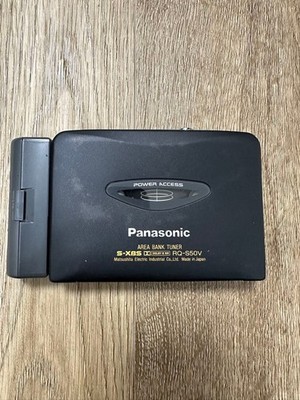 Panasonic RQ-S50 Black stereo cassette player Junk as is | eBay