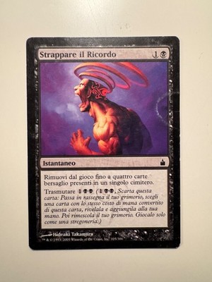Magic MTG   Zerreißen der Erinnerung (Shred Memory)   Ravnica: CoG 105   DEU   MP
