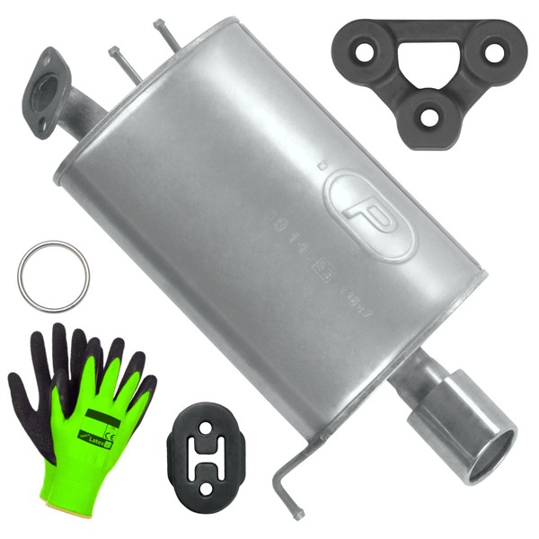 Endtopf Auspuff FüR Honda Accord 7 VII Limousine 2.4 (2003-2008)-image