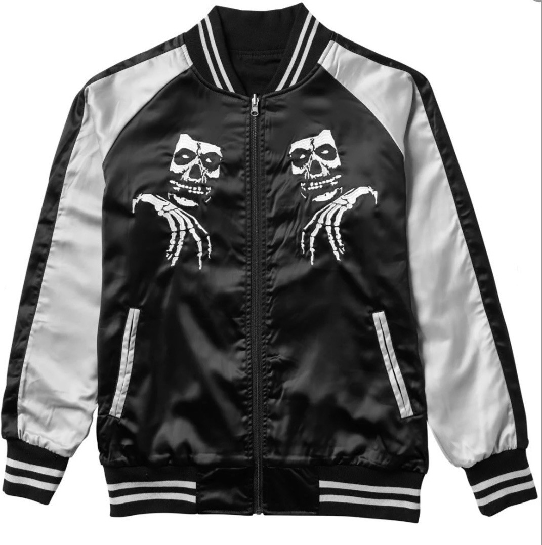 Misfits Reversible Jacket LARGE Danzig Fiend Club… - image 1