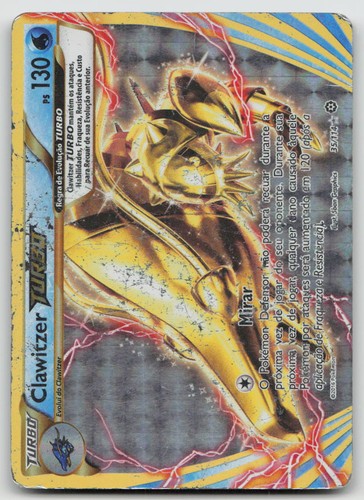 Clawitzer BREAK 35/114 BREAK Rare Steam Siege Pokemon Holo DMG