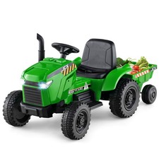 2-in-1 Kids Ride On Tractor 12V Battery Powered Toy Car with Remote Control