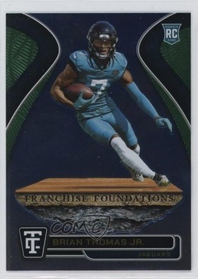 2024 Totally Certified Mirror Neon Green /299 Brian Thomas Jr #11 Rookie RC 0xw8