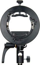 Godox S2 Speedlite Bracket for AD200Pro, AD200, AD400Pro, V1 Round...