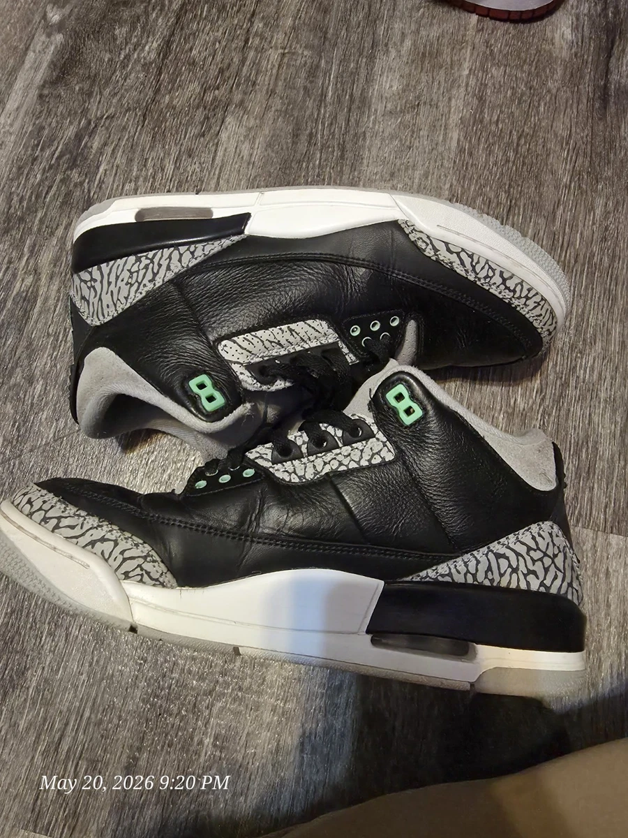Air Jordan 3 ホワイト/グレー/ブラック US8 Jordan 3 Retro White for Sale | Authenticity Guaranteed | eBay