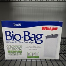 Tetra Whisper Bio-Bag Disposable Filter Cartridges, Medium, 12-Count