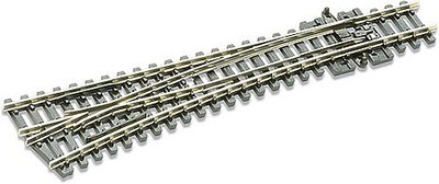 Peco Code 80 Medium Left Hand Turnout w/Electified Frog - Model Train Track - N
