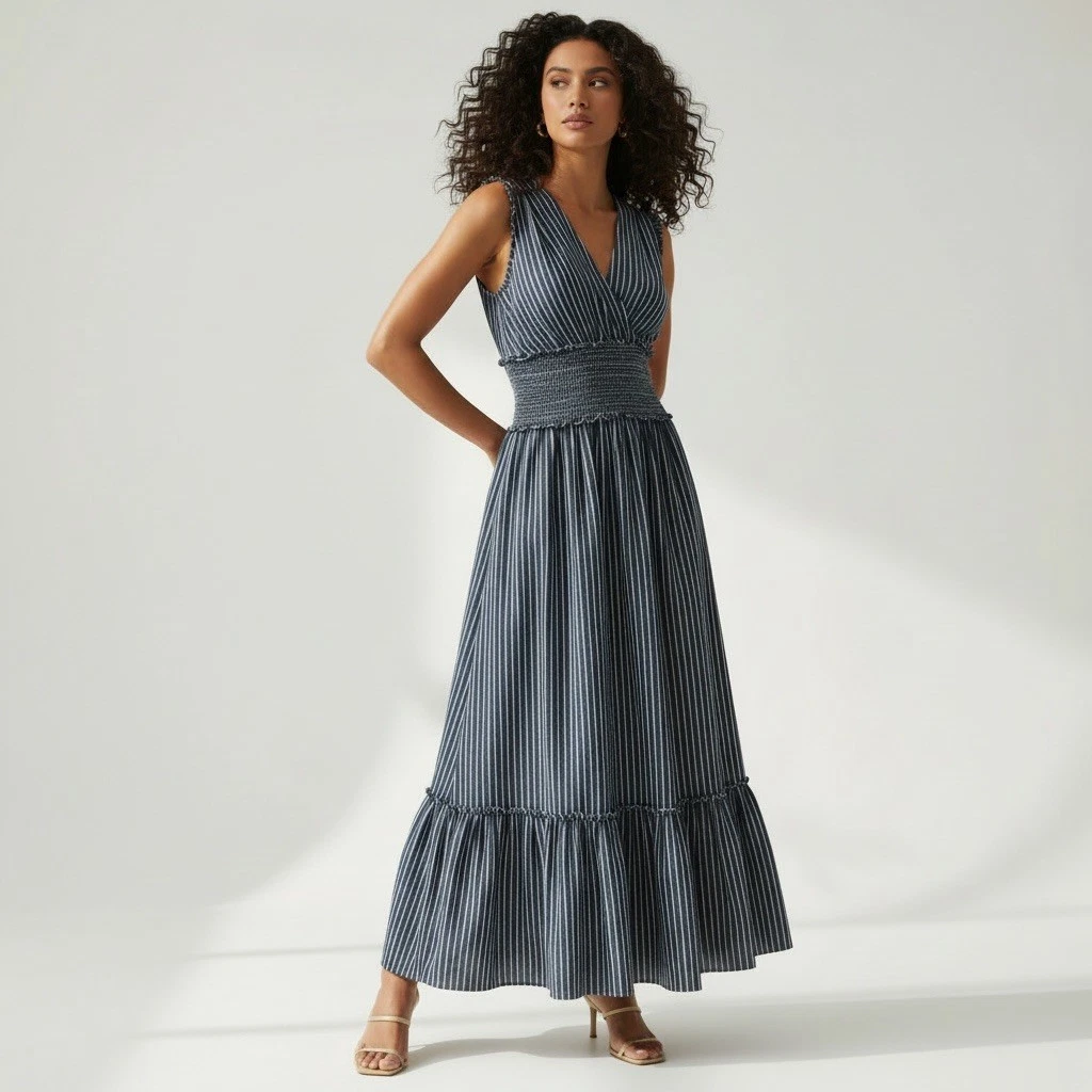 Max Studio Long Striped Dresses for Women for sale | eBay