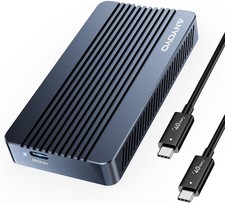 ANYOYO 40Gbps M.2 NVMe SSD Enclosure Tool Free Installation Aluminum USB 4 NVMe