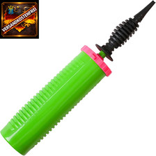 Handballonpumpe Doppelhub für Latex und Alufolienballons, Hochleistung