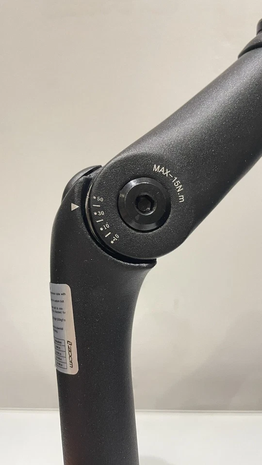 Raleigh - GNJ253B - Adjustable 90mm Handlebar Stem 25.4mm Quill Fitting Black - Image 3 of 4