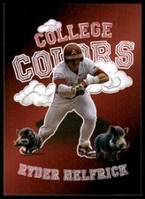 2025 ONIT Athlete Arkansas Razorbacks #CC-5 Ryder Helfrick College Colors